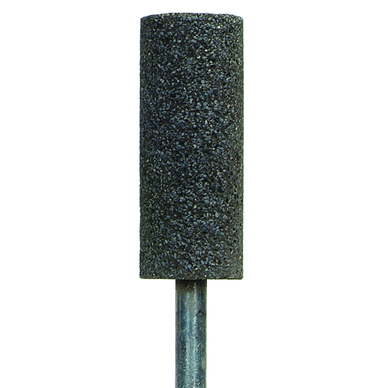Norton Abrasives MH67W208P16471 3/4" x 2" 1/4" Spindle NorZon Mounted Point W208 24 Grit Zirconia Alumina