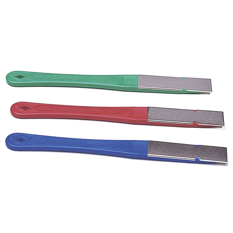 DMT MJ6500749 2 1/2" x 3/4" - X-Fine, Fine, Coarse Grits - Rectangular Dia-Sharp Mini Hone Sharpener