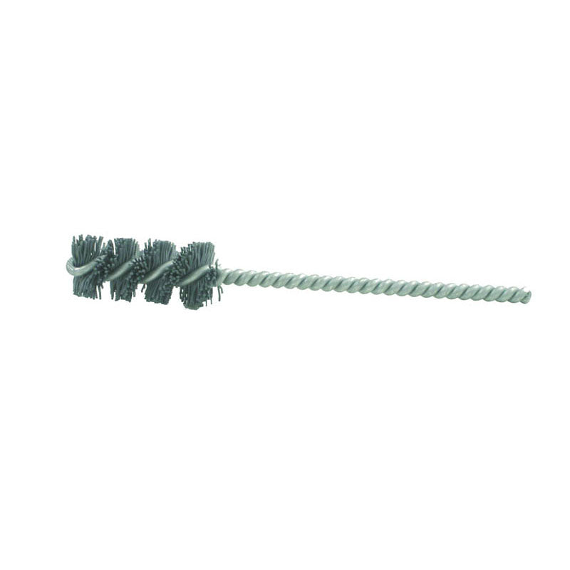 Brush Research MJ73MBB344180AO 0.344" x 180 Grit Aluminum Oxide - Bottoming Hole Deburring - Miniature Brush