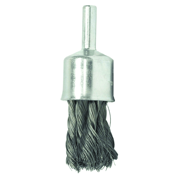 Weiler MK5110217 1/2" Diameter - Knot Type Steel Wire End Brush