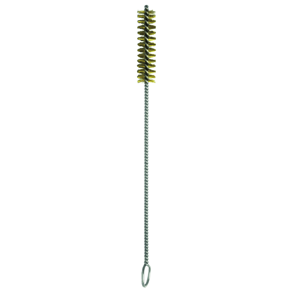 Weiler MK5121191 3/8" Hand Tube Brush-0.004" Brass, 2 Brush Length - Non-Sparking Wire Wheel