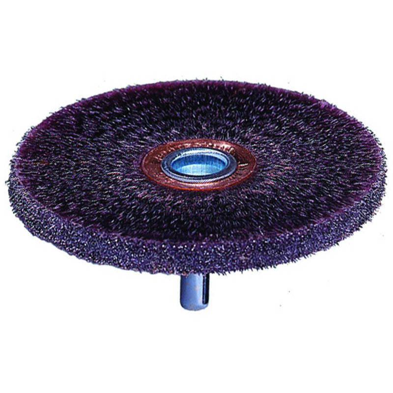Weiler MK5135310 3" Diameter - Burgundy Elastomer Confle x Polyfle x Brush