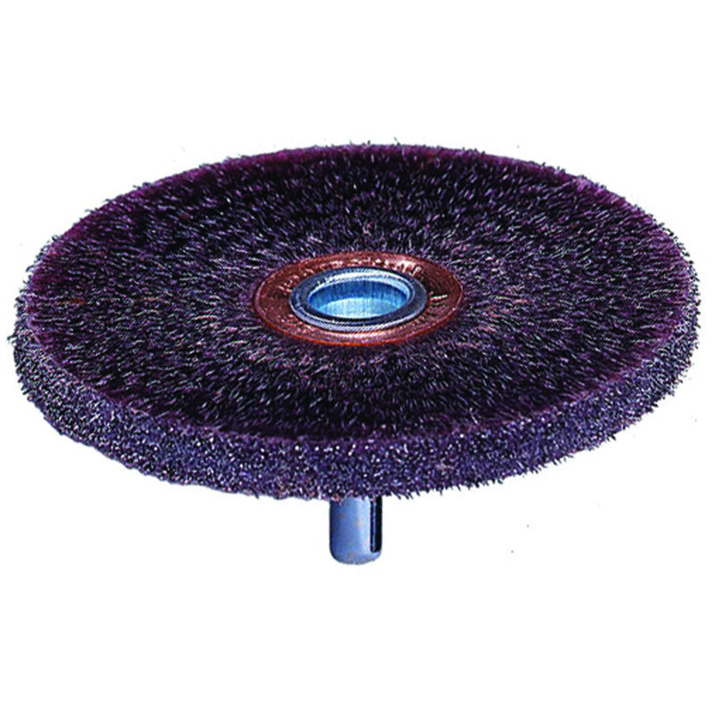 Weiler MK5135315 3" Diameter - Burgundy Elastomer Confle x Polyfle x Brush