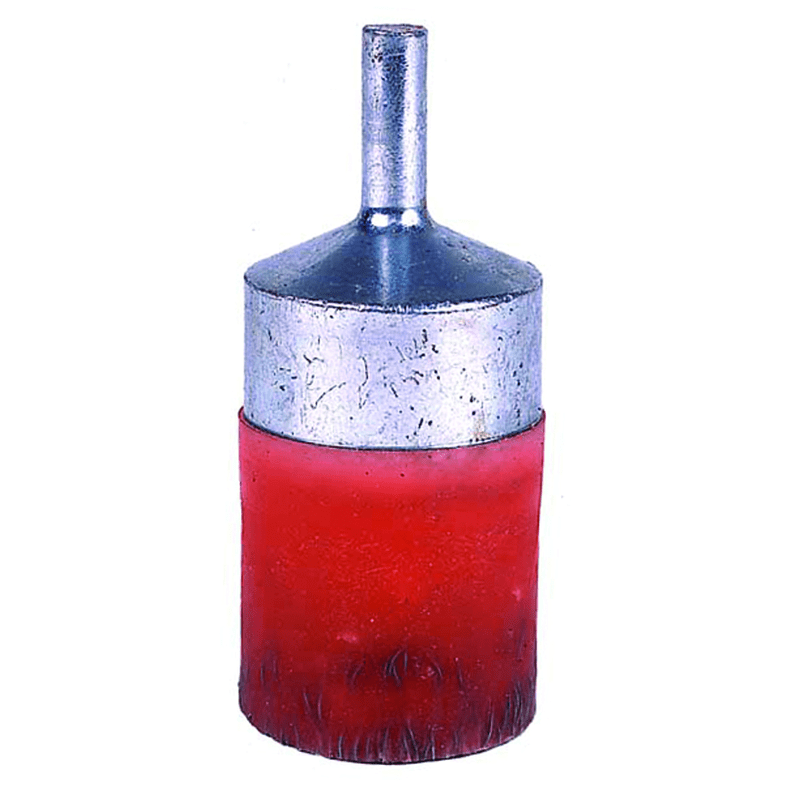 Weiler MK5135545 1" Diameter - Orange Elastomer End Brush