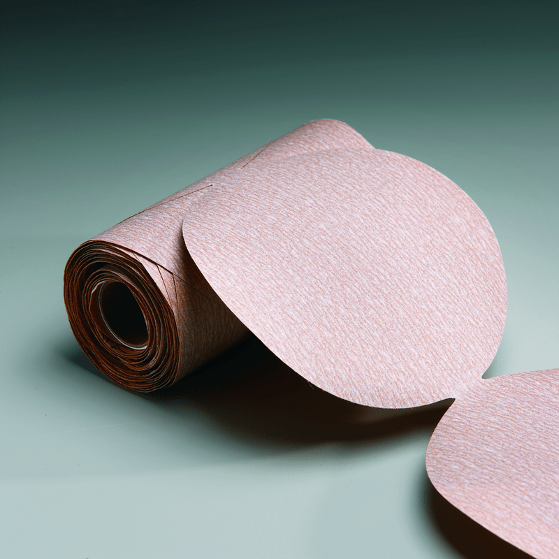 Carborundum MM4218105 5" x No Hole-400 Grit - Aluminum Oxide - DriLube Premier Red Resin Paper Sanding Disc