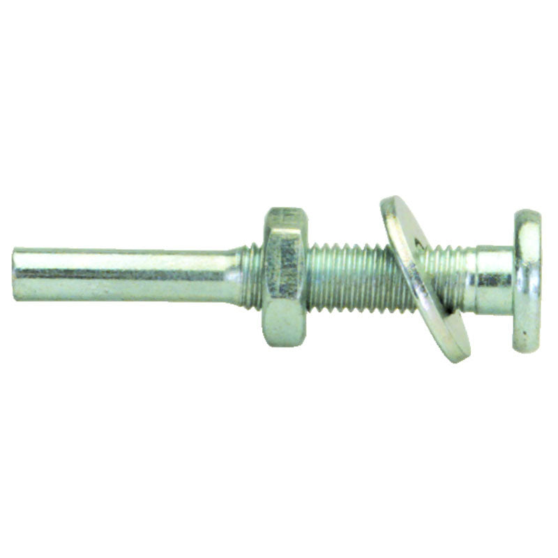 Generic USA MM54FHL50X Fits 5/8" Arbor Hole-1/4" Shank - 1 7/8" Overall Length - Flat Head Arbor for Abrasives