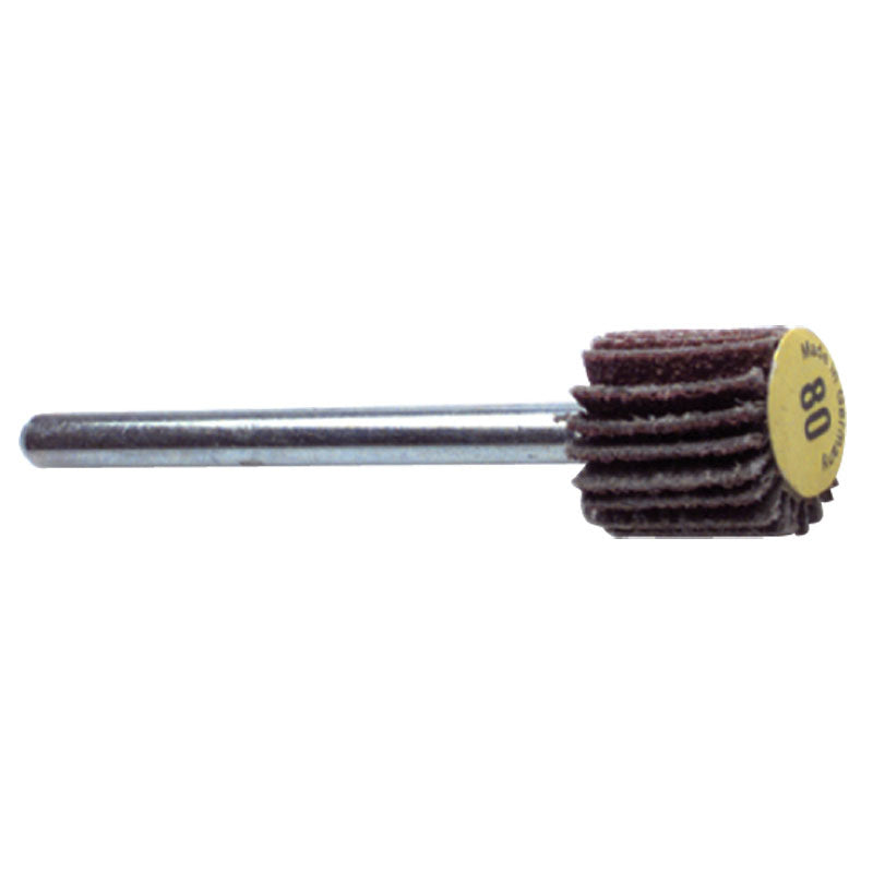 Merit MM5937474 3/8" x 3/8" x 1/8" Micro Mini Flap Wheel 240 Grit Aluminum Oxide