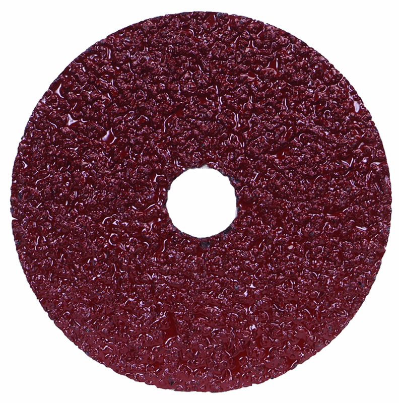 Merit MM5953309 4-1/2" x 1/4" x 7/8" Merit Metal Fiber Disc 24 Grit Aluminum Oxide