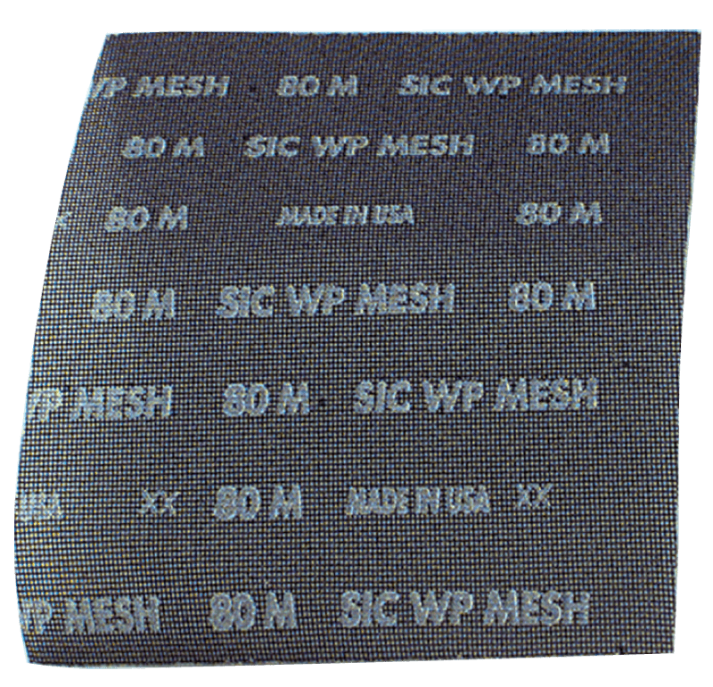 Quality Import MM92SS60 9" x 11" - 60 Grit - Silicon Carbide Sand Screen Nylon Sheet