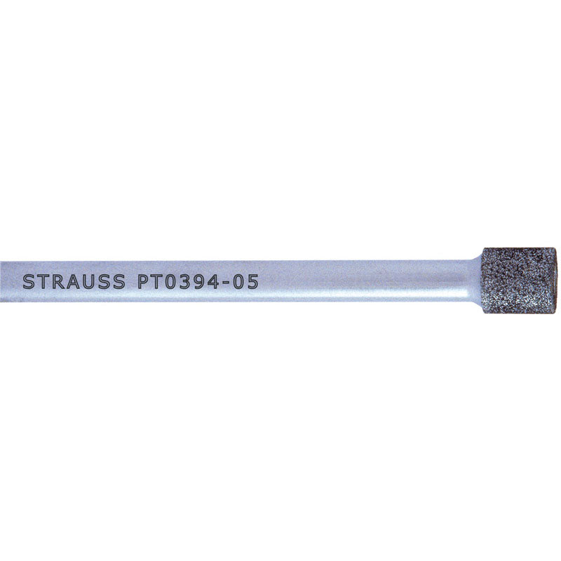 Strauss & Co. MN512904 0.157" x 0.197" x 1/8" - Medium Grit - Diamond Mandrel