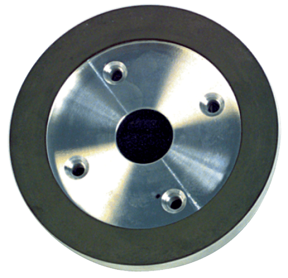 Generic USA MP506180337 6" x 3/4" x 1-1/4"-1/16" Abrasive Depth-120 Grit-3/4 Rim Plate Type 6A2C Mounted Diamond Wheel