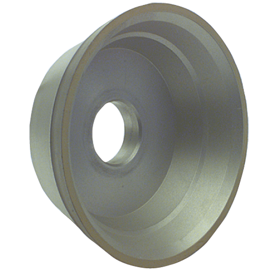 Generic USA MP5511500347 5" x 1-3/4" x 1-1/4"-1/16" Abrasive Depth-150 Grit - CBN Flaring Cup Wheel - Type 11V9