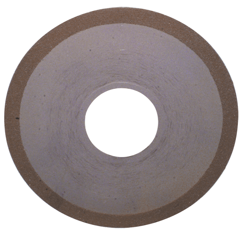 Generic USA MP55121005 6" x 1" x 1-1/4"-1/8" Abrasive Depth-150 Grit-3/8 Rim CBN Dish Wheel - Type D12A2