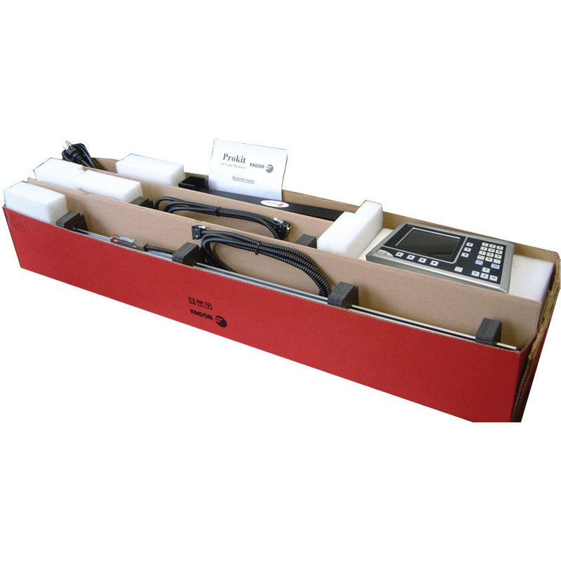 Fagor MS45PROKIT4 Digital Readout System - Model PROKIT4; 2-Axis; 18" x 40" Series ProKit; For Milling Applications