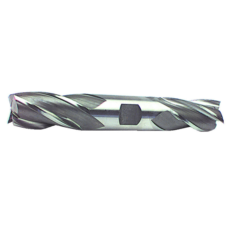 Morse Cutting Tools MT2244252 3/16" x 3/8" x 1/2" x 3 1/4" 4 Flute Double End HSS Finishing Center Cutting End Mill-Uncoated Series/List #4553