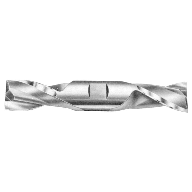 Morse Cutting Tools MT2544568 3/8" x 3/8" x 9/16" x 3 1/8" 2 Flute Double End HSSCo Finishing Center Cutting End Mill-Uncoated Series/List #4581
