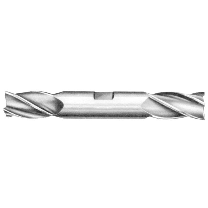 Morse Cutting Tools MT2544586 5/16" x 3/8" x 3/4" x 3 1/2" 4 Flute Double End HSSCo Finishing Center Cutting End Mill-Uncoated Series/List #4582