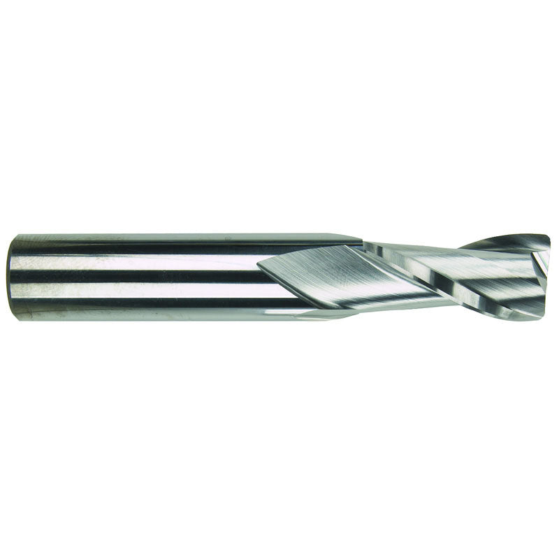 Morse Cutting Tools MT3290105 9/16" x 9/16" x 1 1/4" x 3 1/2" 2 Flute Single End Carbide Finishing Center Cutting End Mill-ALTiN Series/List #5944T