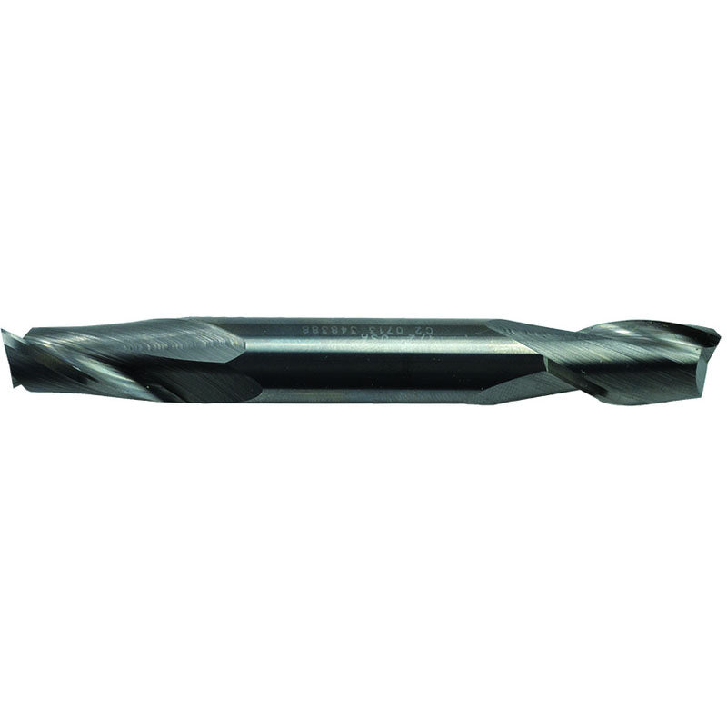 Morse Cutting Tools MT3290375 9/32" x 3/8" x 11/16" x 3 3/8" 2 Flute Double End Carbide Finishing Center Cutting End Mill-ALTiN Series/List #5896T