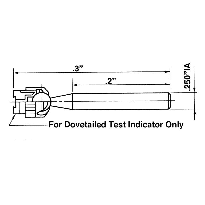 Mitutoyo MT80102826 0.120" Fits Quik-Set Indicators - Contact Point