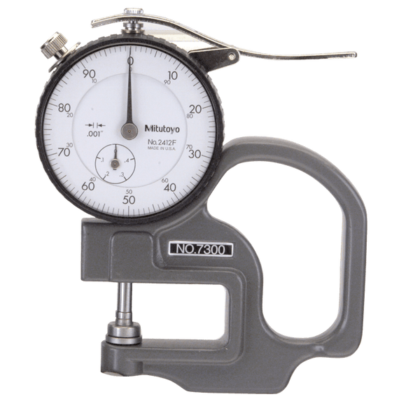 Mitutoyo MT807322S 0-1" Dial Thickness Gage
