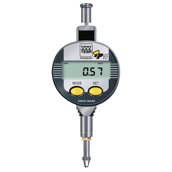 Tesa MV4028885 Electronic Indicator - 0.0"-0.5" / 0.0"-12.5 mm Total Range-0.0005"/0.01 mm Resolution - No Output Fluid Resistant