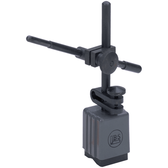Brown & Sharpe MV4544916 Magnetic Base Indicator Holder - Model 599–7762–1 1/4" x 1 1/4" x 1 3/4" Base Size - Mini Mag Stand -Standard