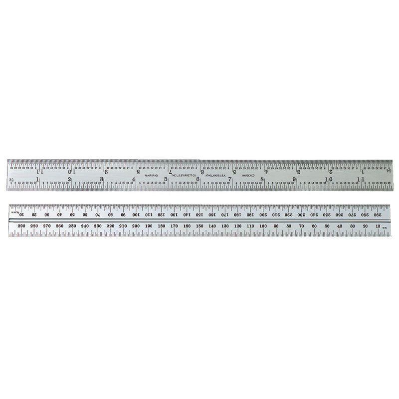 Starrett MV7050081 Combination Square Blade - Model B6–16R–6.0"–16R Graduation - Regular