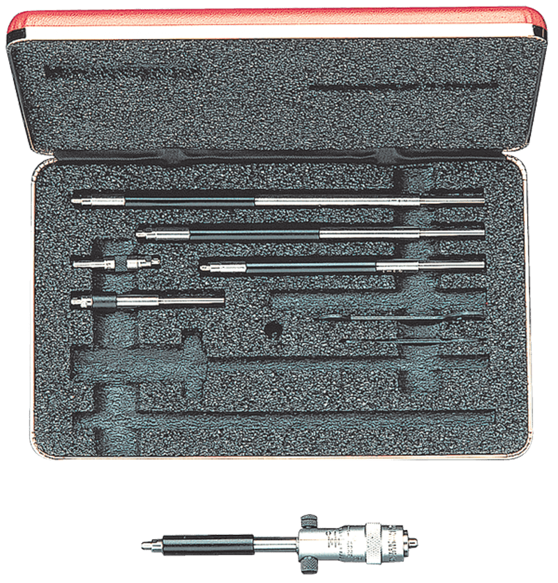 Starrett MV7050550 Model 124CZ-8.0"-32.0" Range-0.001 Graduation - Hardened & Ground Face - Inside Micrometer