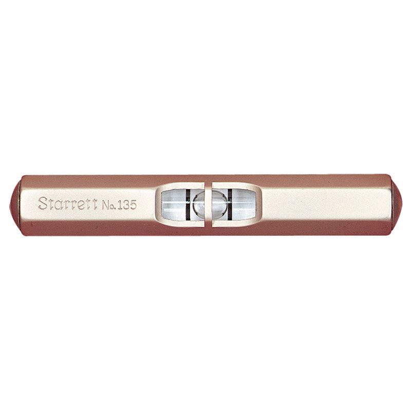 Starrett MV7050571 Model 135B–3 1/2" Overall Length–1 Vial - Pocket Level