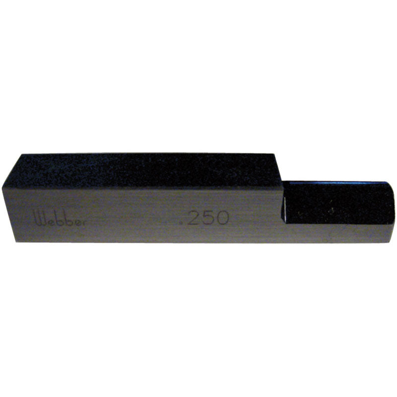 Starrett MV75RA1 Half Round Jaw .250 Radius - Model RA1 - Gage Block Accessory