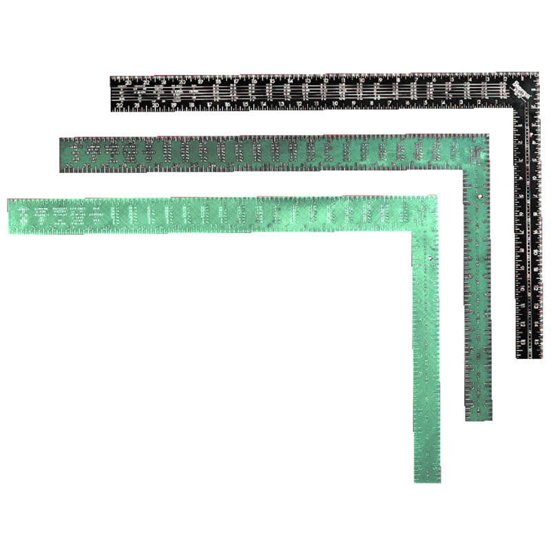 Starrett MV8036128 Model RS24–24" Length - Exact Rafter Square-Steel Printed Scale