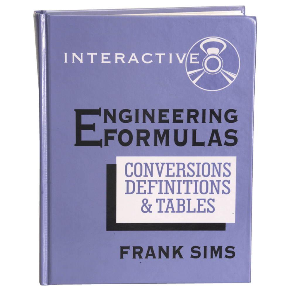 Industrial Press MY5030873 Engineering Formulas Interactive CD-ROM - Reference Book
