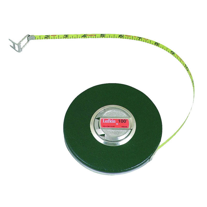 Lufkin MZ50HW226 3/8" x 100' Banner Yellow Clad Tape Measure