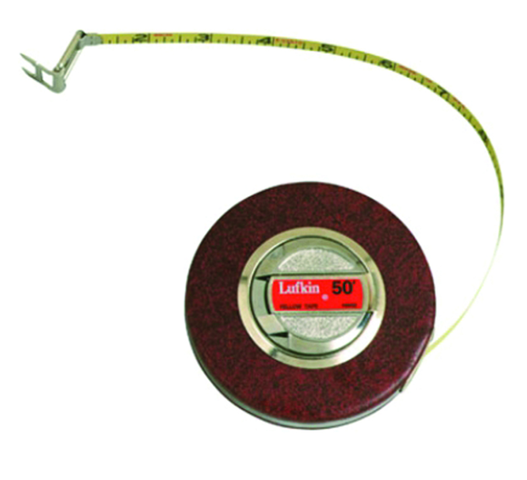 Lufkin MZ50HW50 3/8" x 50' Home Shop Yellow Clad Tape Measure