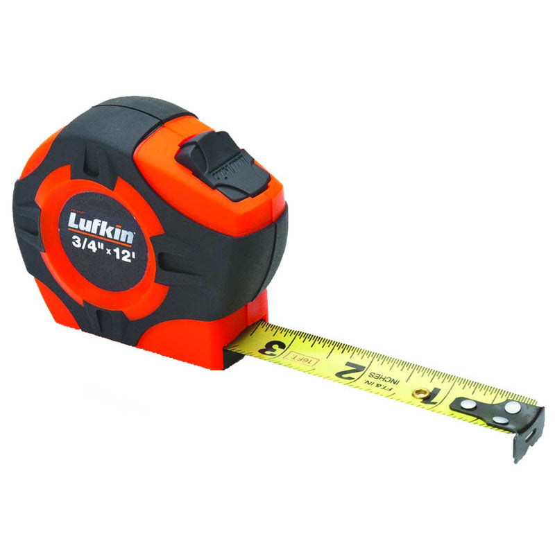 Lufkin MZ50PHV1312 3/4"X12' HI-VIZ ORANGE LUFKIN TAPE