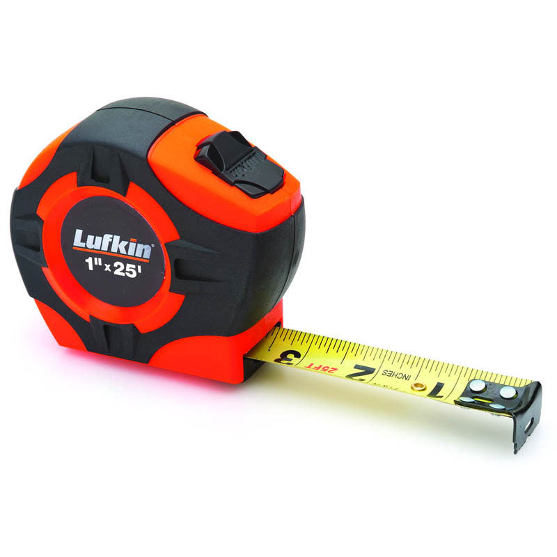 Lufkin MZ50PHV1425 1"X25' HI-VIZ ORANGE LUFKIN TAPE