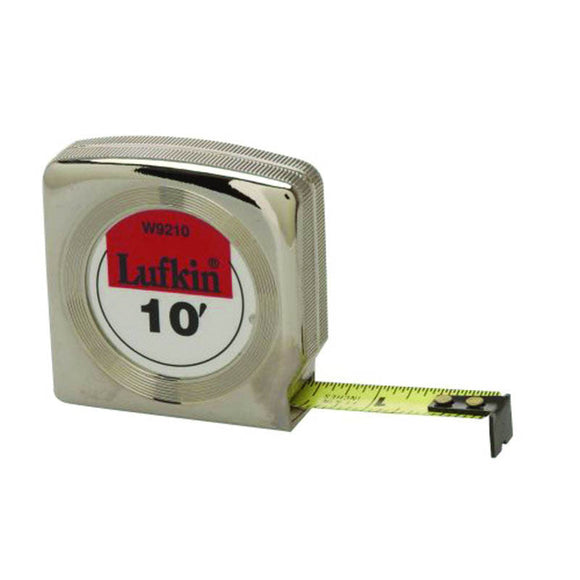Lufkin MZ50W9210 1/2" x 10' Mezurall Power Return Tape Measure