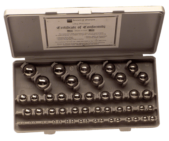 Fowler NA5552438766 Model 52–438–766–52 Pieces - Precision Gage Ball Set