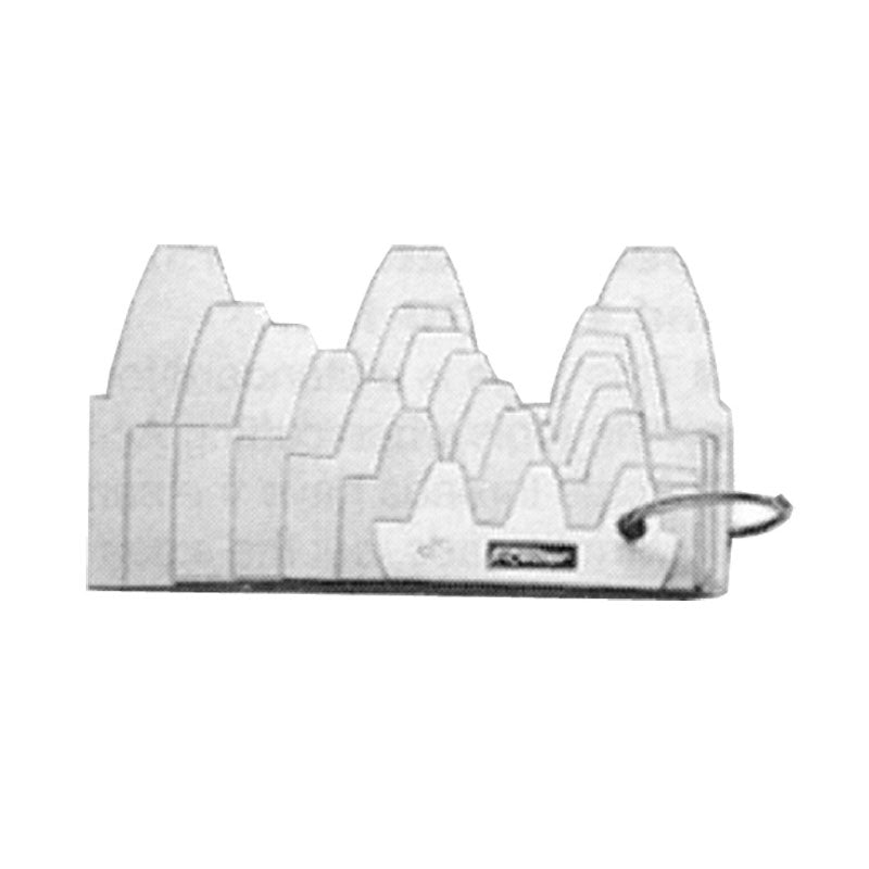 Fowler NA5552470141 Model 52–470–141–7 Leaves–2 to 5 Pitch - Involute Gear Tooth Gage