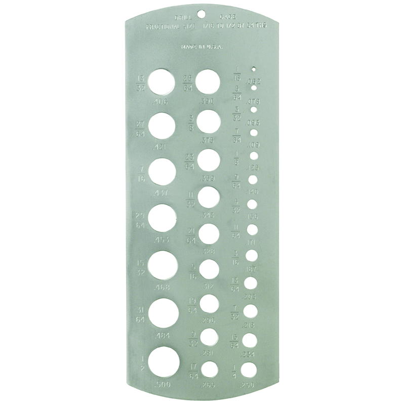 Fowler NA5552480005 Model 52–480–005–1/16"–1/2" - Drill Gage