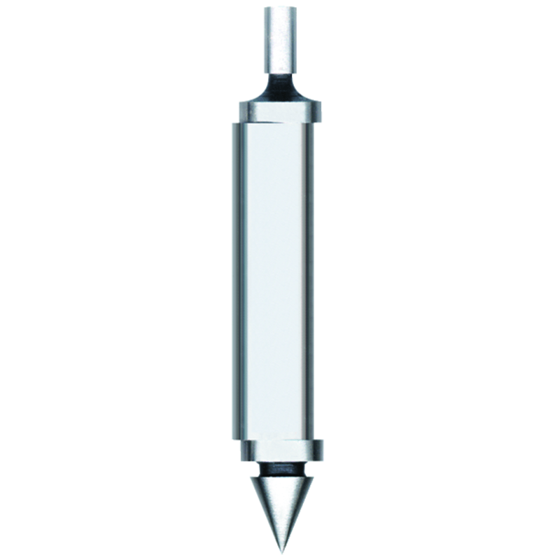Fowler NA5552575025 Combo Edge & Center Finder - Model 52–575–025 - Double End–1/2" Shank–0.200" x Point Tip