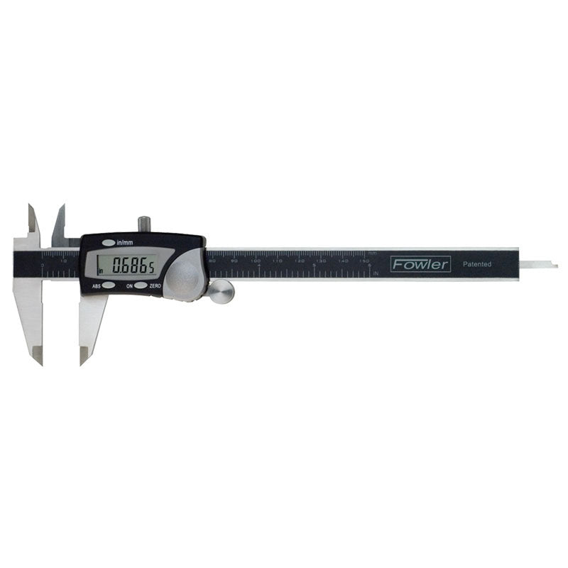 Fowler NA5554100008 Electronic Caliper - 0-8" / 0-200 mm Measuring Range - (0.0005" / 0.01 mm Resolution)