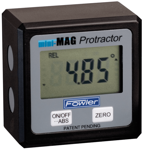 Fowler NA55544224501 Model 54–422–450–1–360° (4 x 90°) Measuring Range - Mini-Mag Protractor
