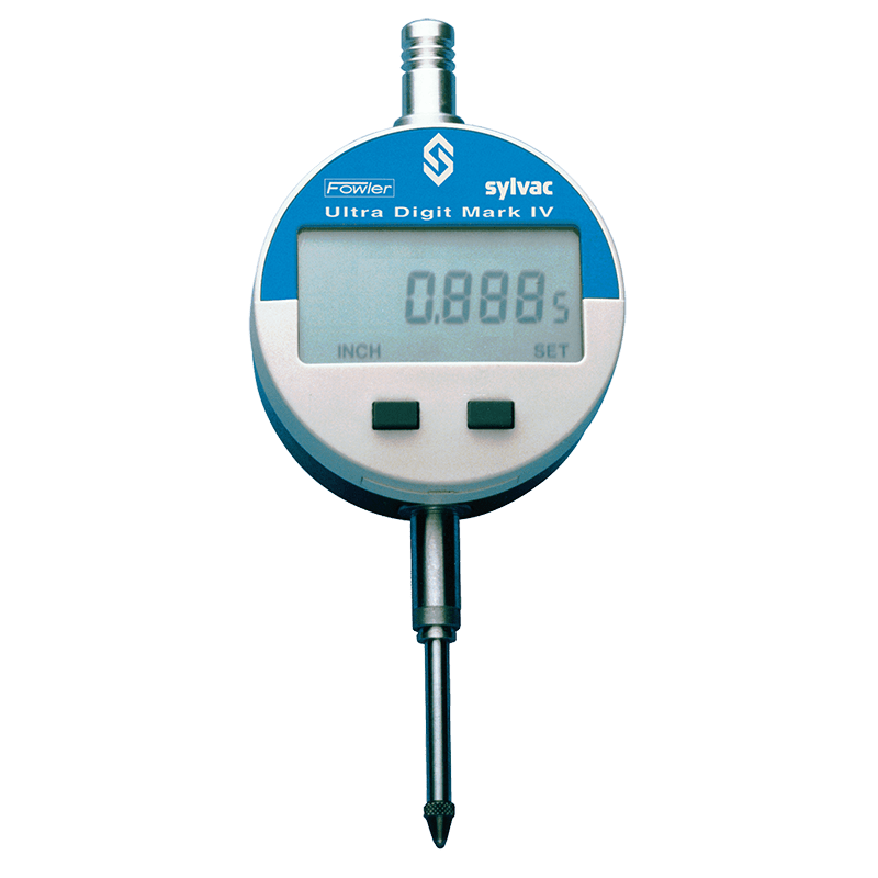 Fowler NA5554520255 INDI-Xblue Electronic Indicator - Model 54-520-255-0.0"-1.0" / 0.0"-25 mm Total Range-0.0005"/0.01 mm Resolution