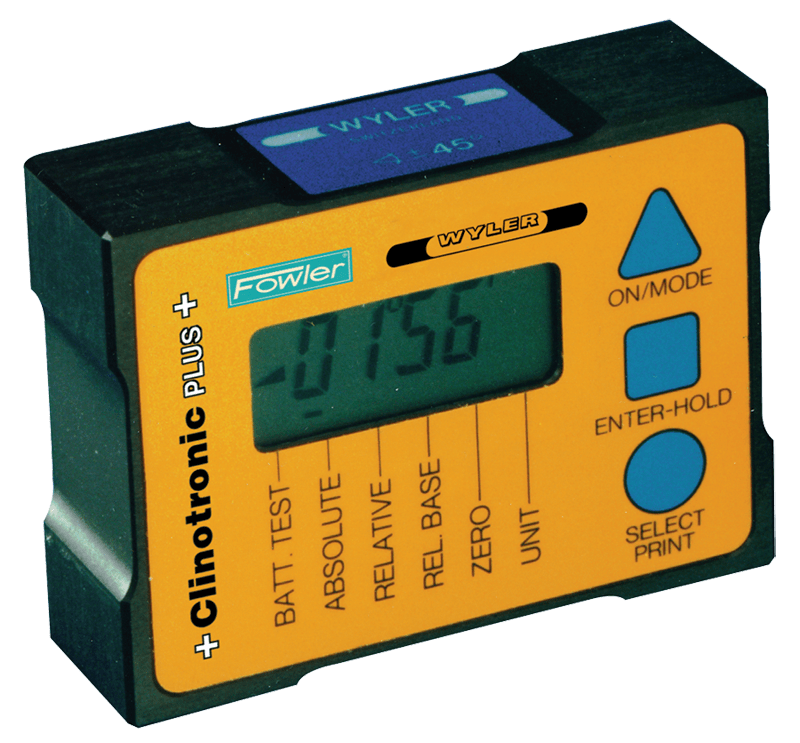 Fowler NA5554635601 Model 54-635-601-4" Length-360° Range - Clinotronic Plus Level