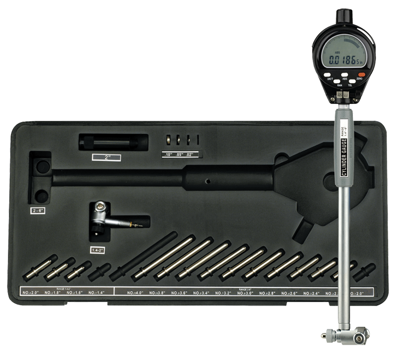 Fowler NA5554646401 Model 54-646-401-1.400"-6.000"-0.00005" / 0.001 mm Resolution - Xtender-E Electronic Bore Gage
