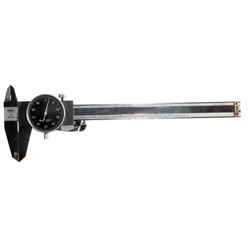 Mahr Federal NA654107900 Shockproof Dial Caliper - 0-6" Measuring Range - (0.001" Graduation)