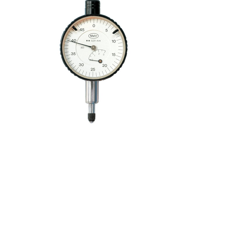 Mahr Federal NA654324100 Dial Indicator - 0.01 mm Total Range-0.01 mm Graduation - AGD 1