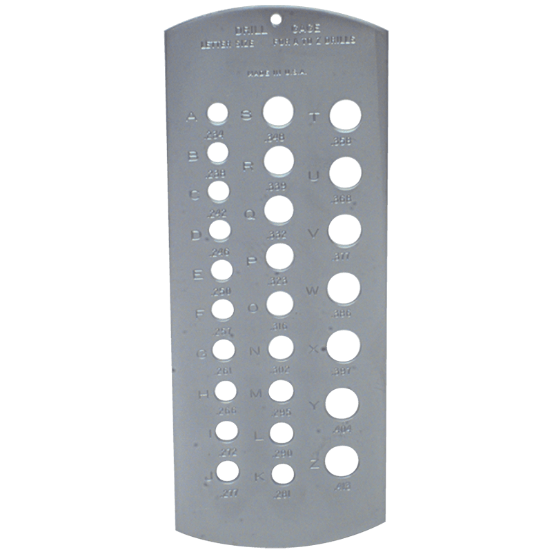 PEC Tools NB405051 Model 5051 - #1 - #60 - Drill Gage & Screw Tap Guide